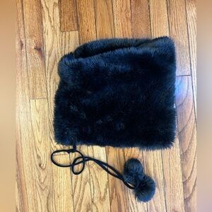 Sweaty Betty Faux Fur Neck Gaiter, OS